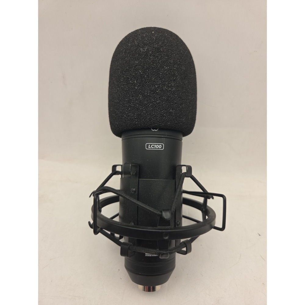 Monoprice LC100 Large Condenser Studio Microphone - Cardiod Polar Pattern WORKS